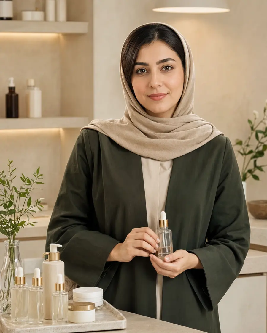 متخصص محصولات آرایشی و روتین پوستی